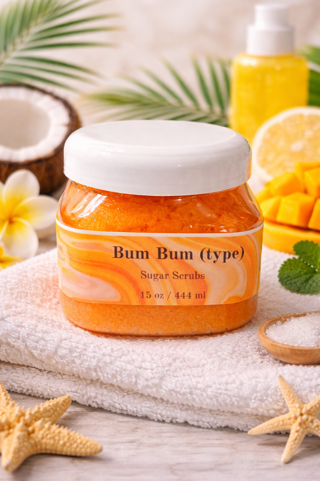 Whipped Emulsified Sugar Scrub