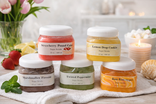 Whipped Emulsified Sugar Scrub
